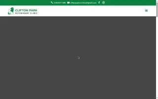 Clifton Park Veterinary Clinic website