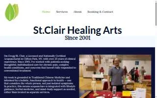 StClair Healing Arts website