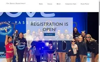 The Dance Department of Clifton Park website