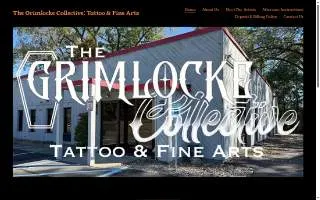 The Grimlocke Collective: Tattoo & Fine Arts website