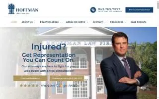 The Hoffman Law Firm, LLC of Clifton Park website