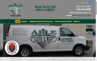 Able Glass & Door Inc website
