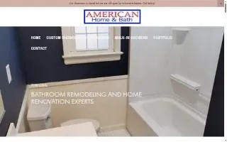 American Home & Bath website