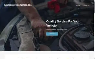 Lajeunesse Auto Service website