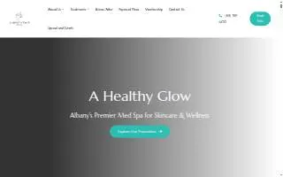 Luminescence Medical - medical spa latham ny website