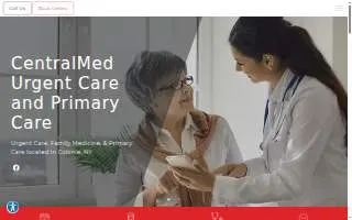 CentralMed Urgent Care of Colonie website