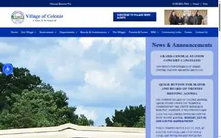 Colonie Village Senior Center website