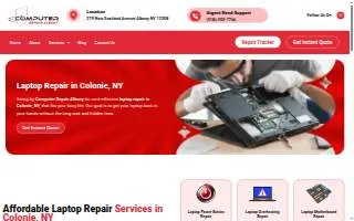 Computer Repair Albany website