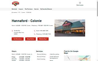 Hannaford Pharmacy