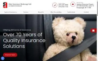 Aljay Insurance Brokerage Ltd. website