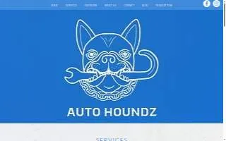 Auto Houndz website