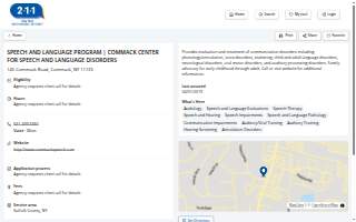 Commack Speech and Language Disorders