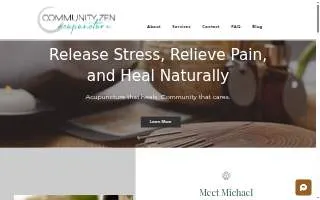 Community Zen Acupuncture website