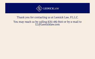 Leonick Law P.L.L.C.
