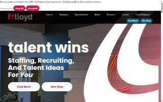 Lloyd Staffing, Melville, NY, USA | Temporary Staffing | Direct Hire Search | Staffing | Recruitment Search of Commack website