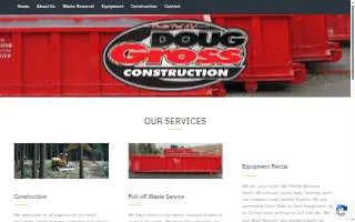 Doug Gross Construction Inc website