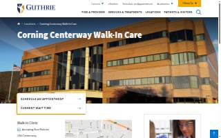 Guthrie Corning Centerway Walk-In Care