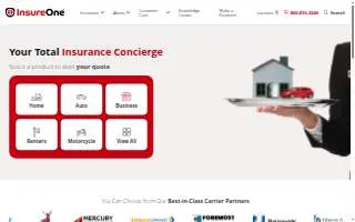 InsureOne website