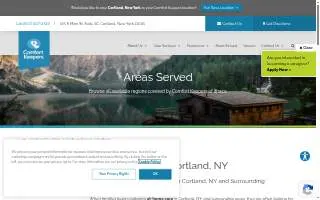 Comfort Keepers of Cortland website