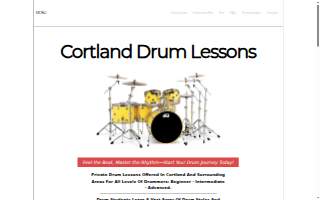 Cortland Drum Lessons