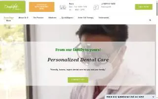 Dental Arts Group of Cortland website