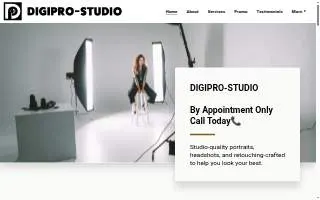 Digipro Studio website