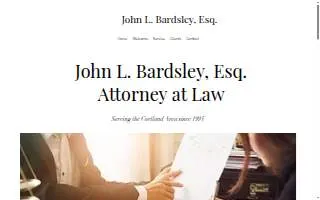 John L. Bardsley Law Office website