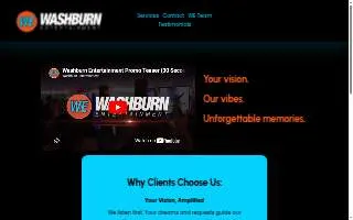 Washburn Entertainment DJ & Photo Booth of Cortland website