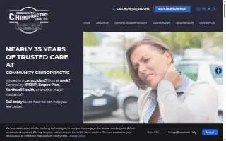Community Chiropractic Care, PC website