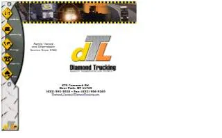 Diamond Trucking and Warehousing (DTL) of Deer Park website