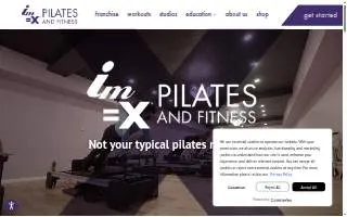 IMX Pilates & Fitness of Deer Park website