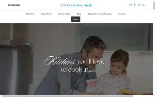 LMG Kitchen & Bath website