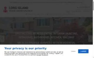 Long Island Home Maintenance of Deer Park website