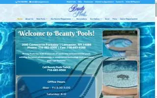 Beauty Pools Inc of Depew website