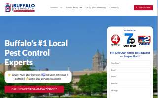 Buffalo Exterminators website