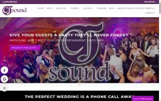 CJ Sound of Cheektowaga website