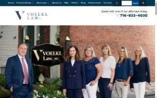 Voelkl Law PC of Depew website