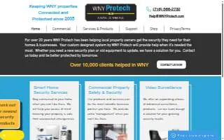 WNY Protech of Depew website