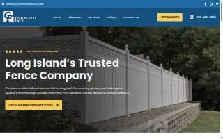 Continental Fence Corp - The Long Island Fence Company of Dix Hills website