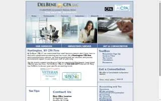 DelBene CPA LLC website