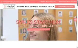 Hidden Smiles Orthodontic Studio of Dix Hills website