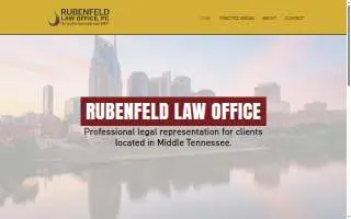 Rubenfeld Law Firm of Dix Hills website
