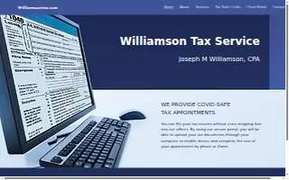 Williamson Tax Service website