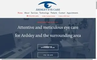 Ardsley Eye Care website