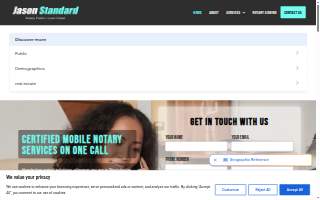 Jason Standard Mobile Notary of Dobbs Ferry