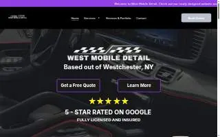 West Mobile Detail website