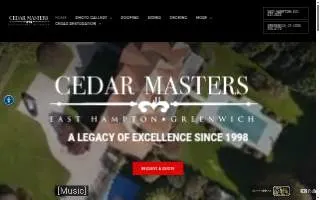 Cedar Masters website