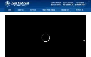 East End Pest Management website