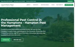 Hampton Pest Management website