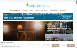 Hamptons Dj website